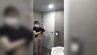 마스크쓰고 옷