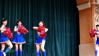 祭りだチア vol.74 【4K】 魔女JDチア、夢の国に登場！センターにいるモデル級美女に大注目です ipcam