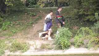 Oktoberfest Voyeur Pissing 8 German girls pee ipcam