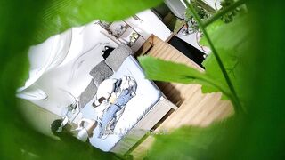✅安防精品✅瑜伽裤女孩怀疑男友出轨反被男友暴力推搡✅4V[某房原版] china ipcam 3