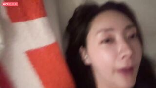 라이브 방송 중 벌어진 한국 밀프의 아찔한 노출 사고 korean porn vip korean bj