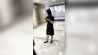 ❤️新たに流出✅ カジュアルなトイレショット（パート3）「巨乳美女」 toilet 23-250426